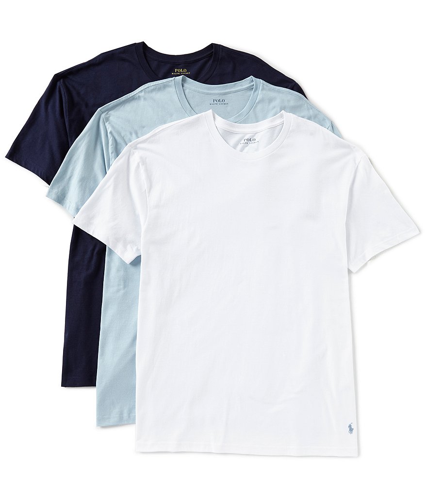 Jockey Signature Pima Cotton V-Neck T-shirts 3-Pack