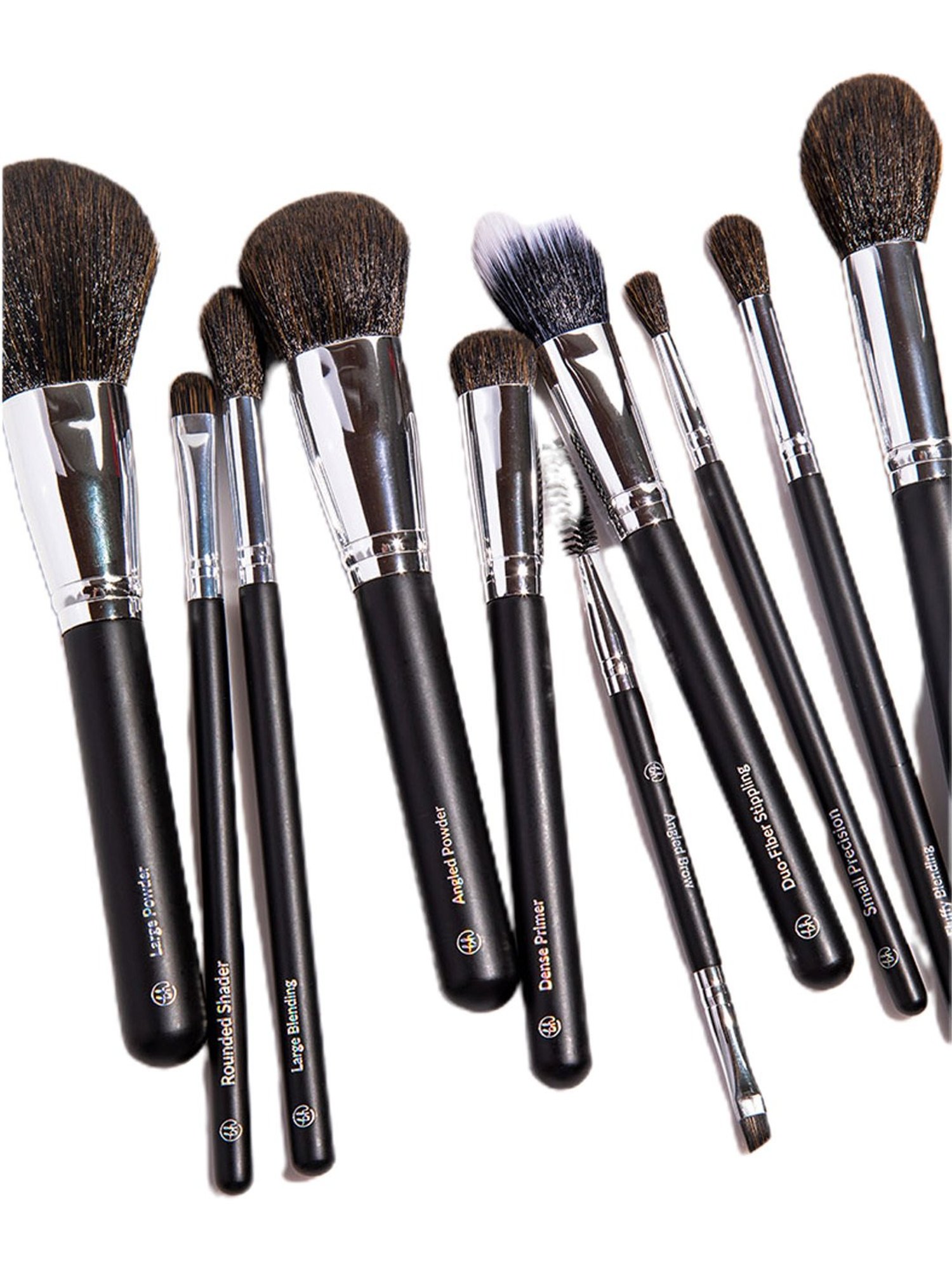 Bh Cosmetics Ultimate Essentials Face & Eye Brush Set with Bag