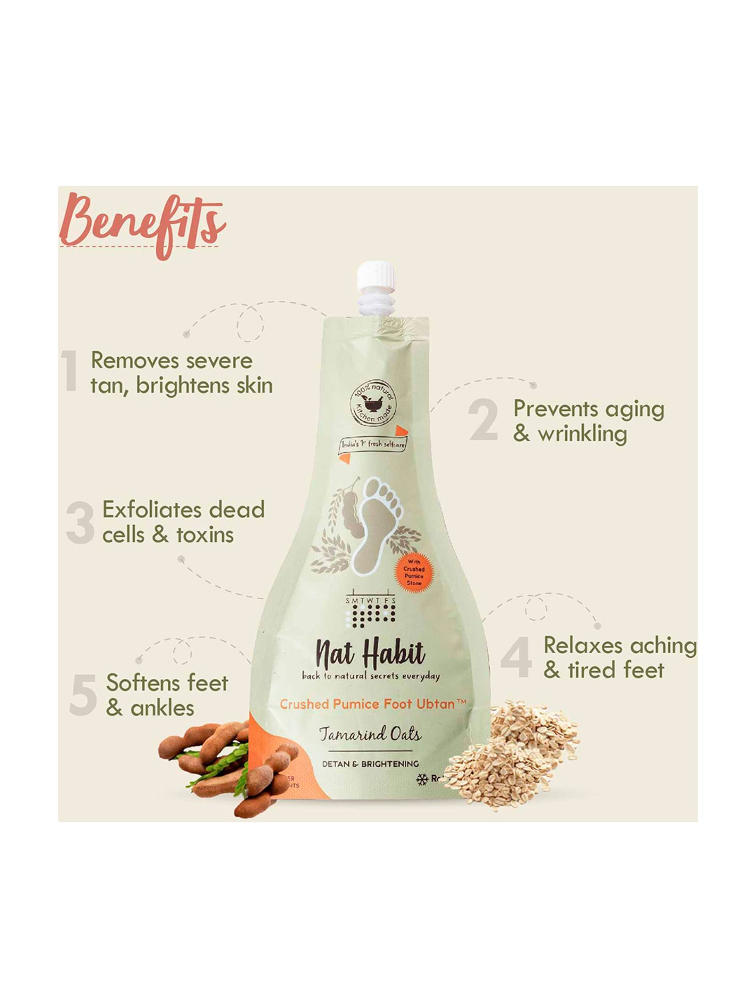 Shae Lavender Hand & Foot Scrub - 100 gm