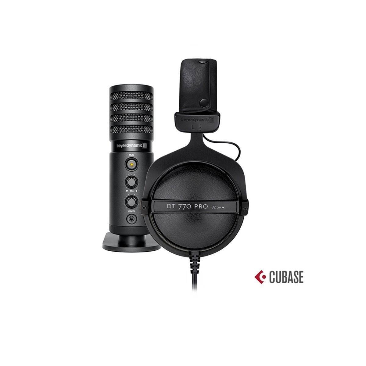 Beyerdynamic CREATOR PRO Bundle w/ DT 770 PRO Headphones and FOX USB Mic bundle