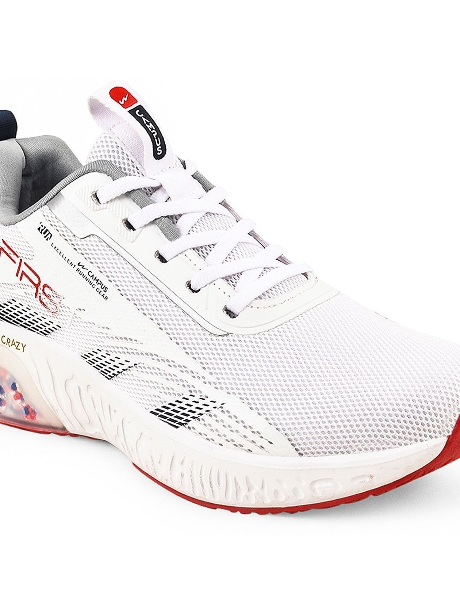 Campus Men's FIRST White Running Shoes