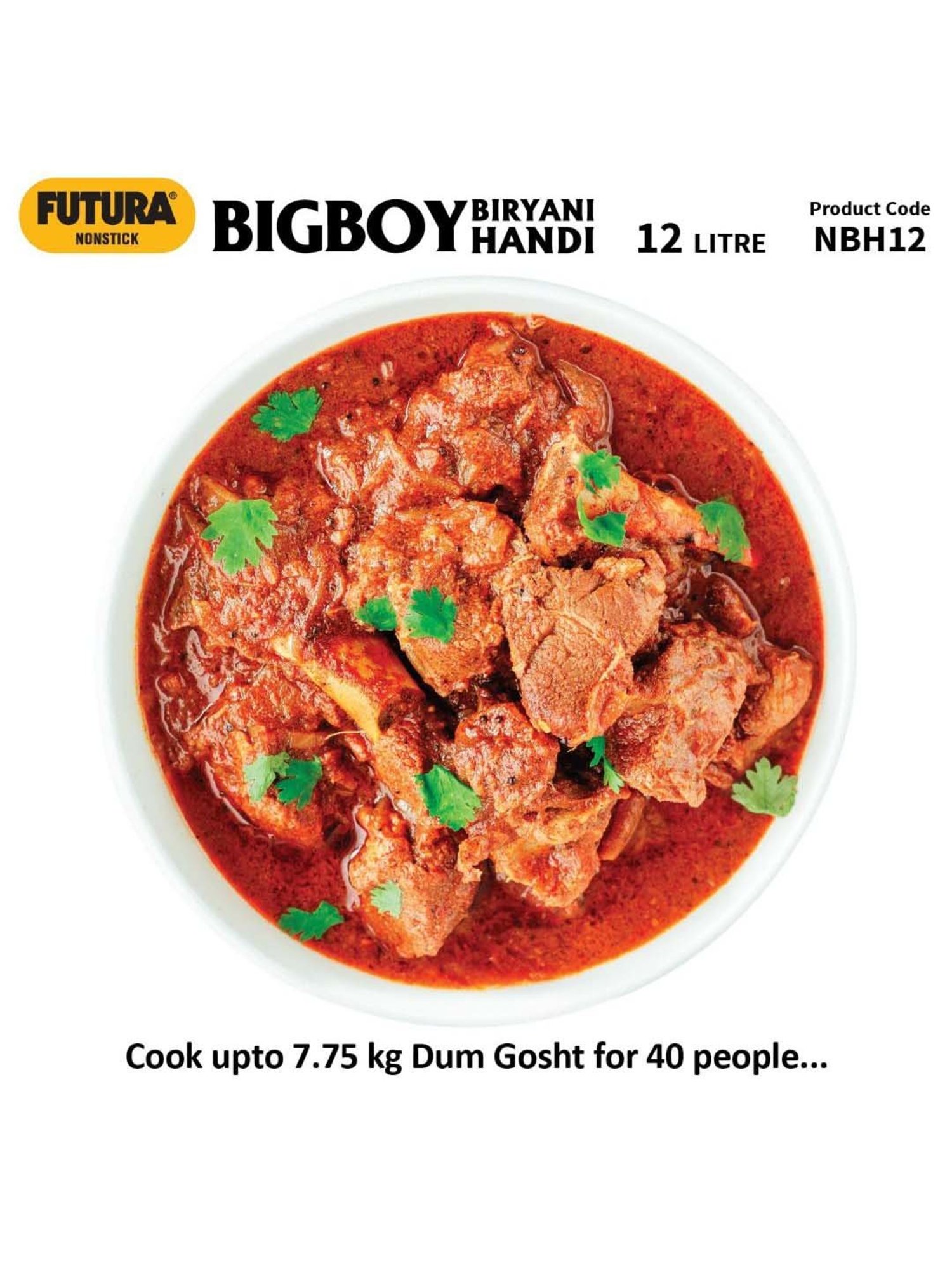 HAZEL Silver Induction Bottom Tope Stainless Steel Patila - 17.7 cm (2500 ml)