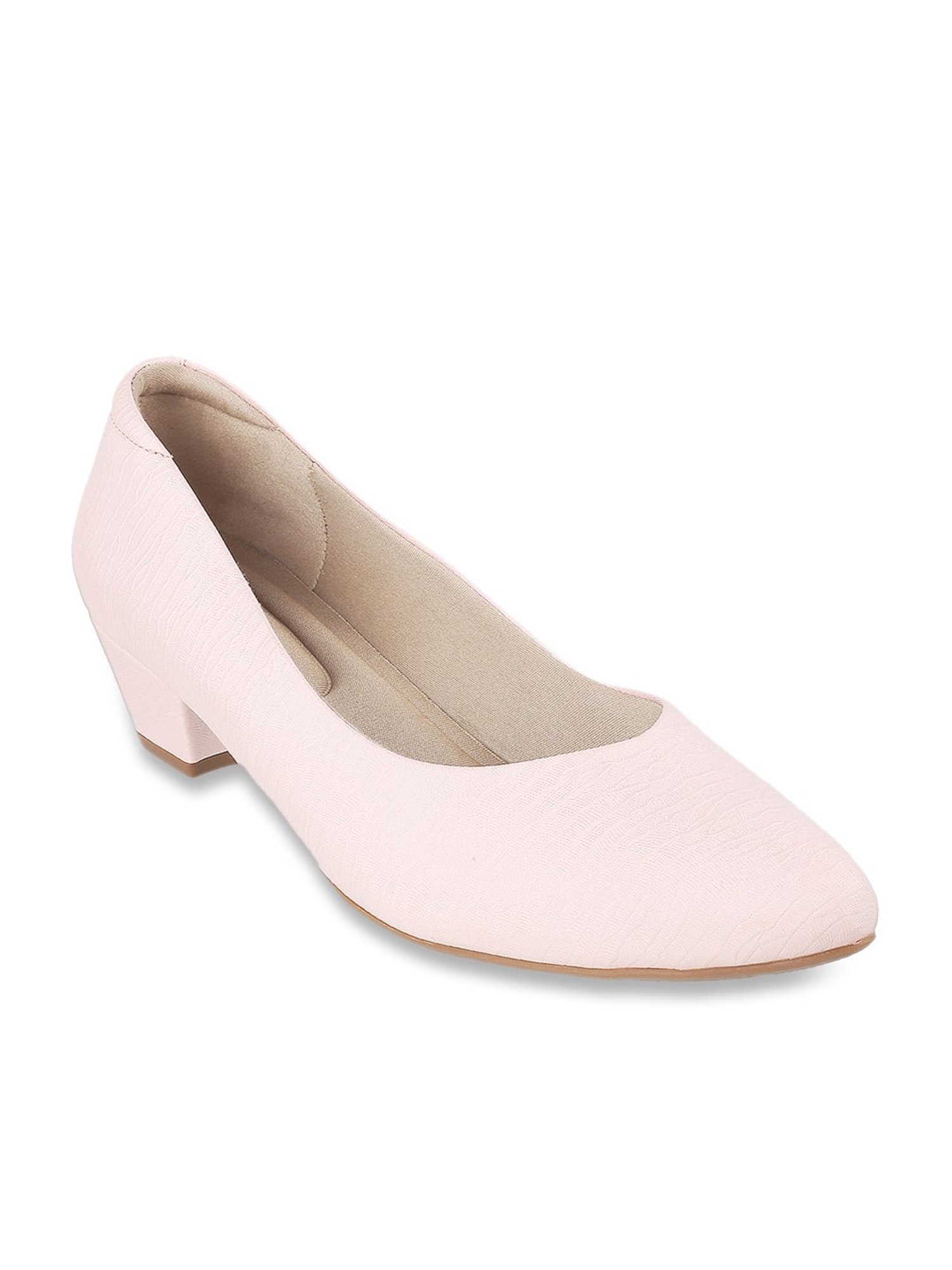 Mochi Women's Pink Casual Pumps