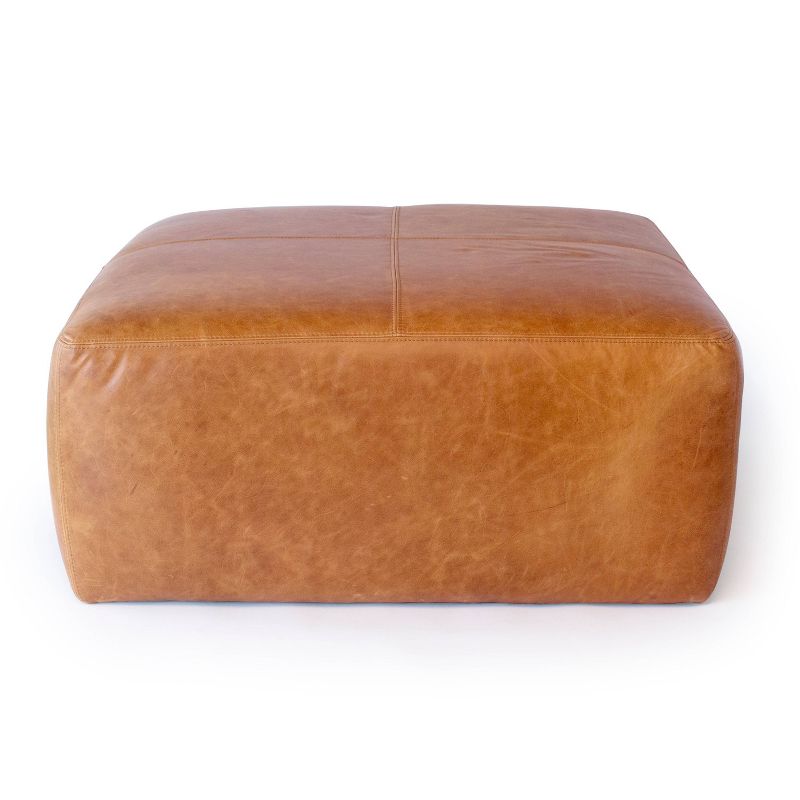Yosemite Ottoman Cognac Tan - Poly & Bark