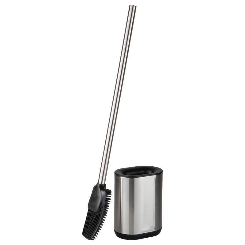 Toilet Brush Holder Stainless Steel - Bath Bliss