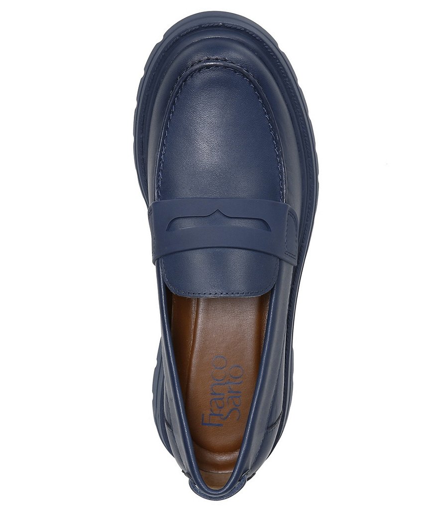 Franco Sarto Reza Leather Penny Loafers