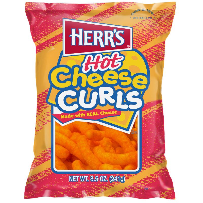 Herr's Hot Cheese Curls - 8.5oz