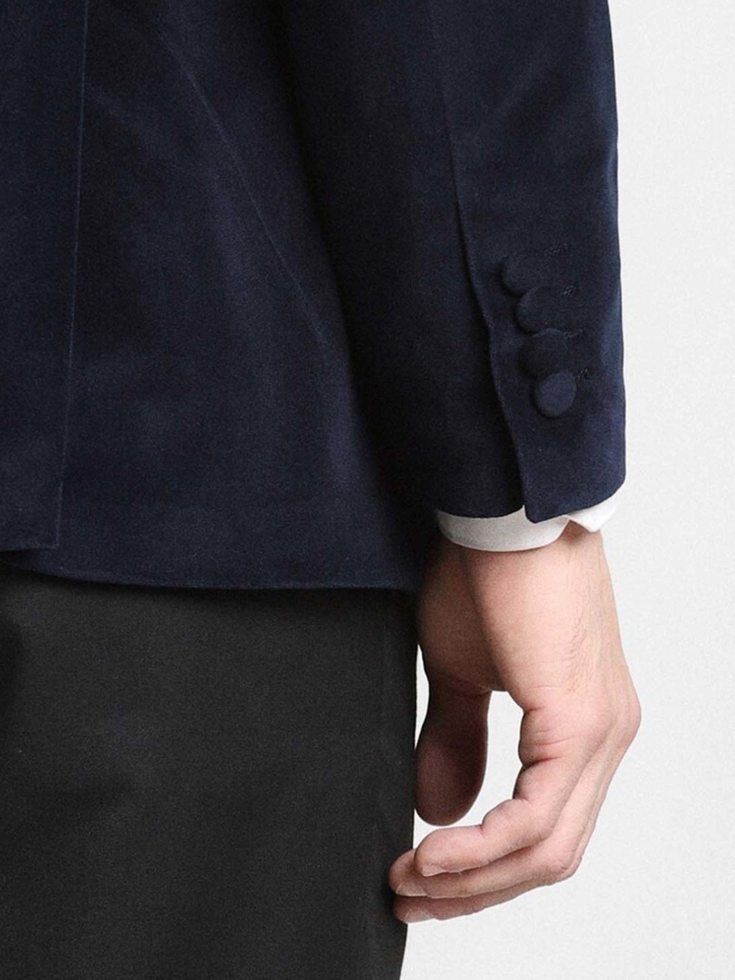 Simon Carter London Navy Regular Fit Blazer
