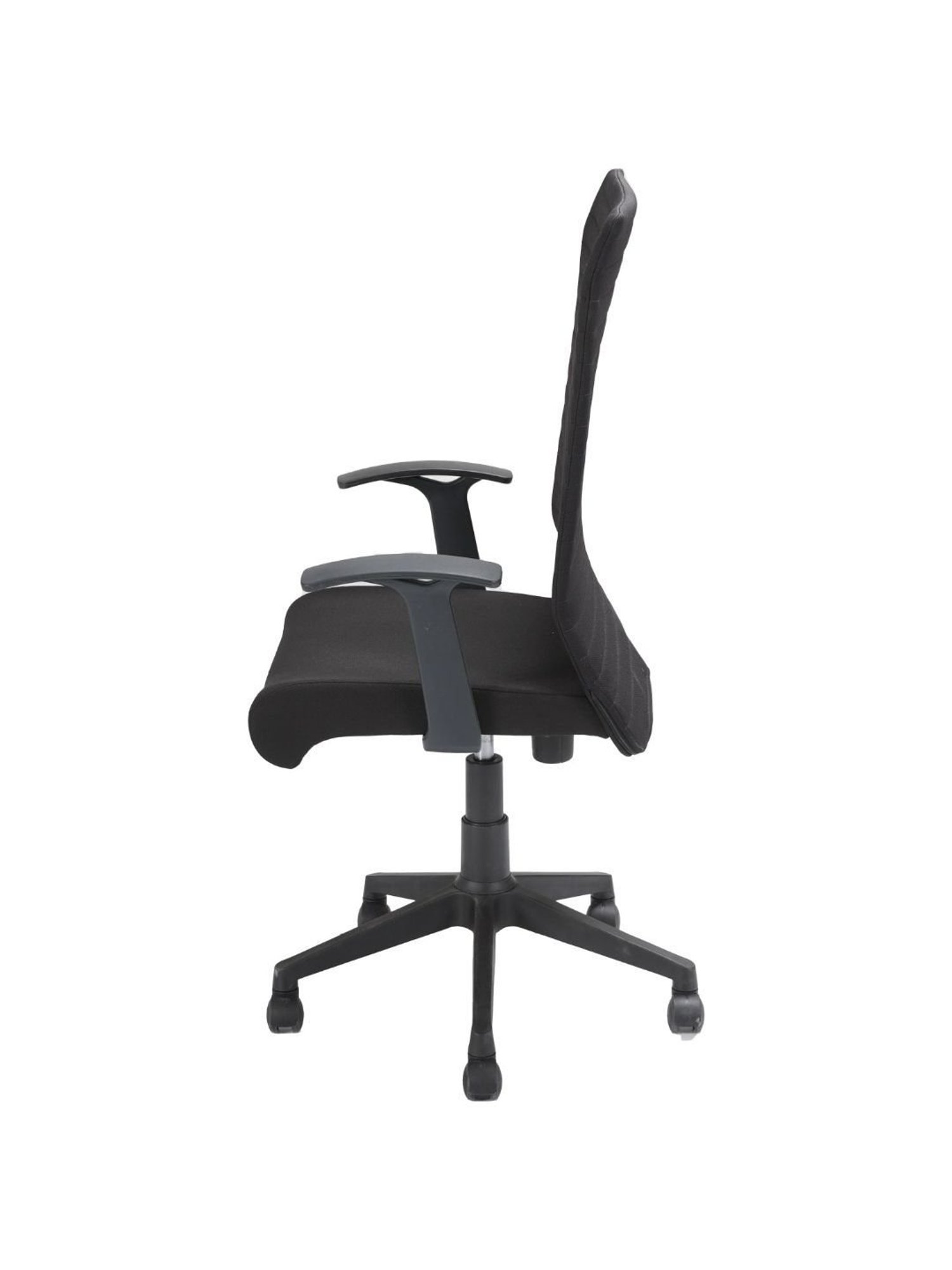 Nilkamal Thames Black PU Foam High Back Chair
