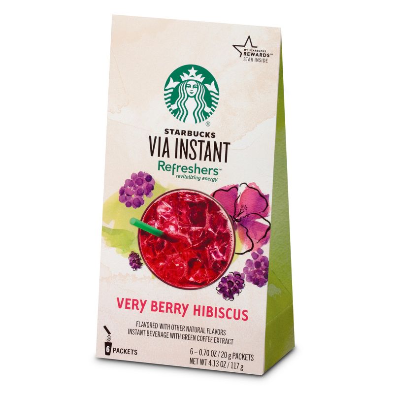 Starbucks VIA Instant Refreshers Very Berry Hibiscus - 6ct
