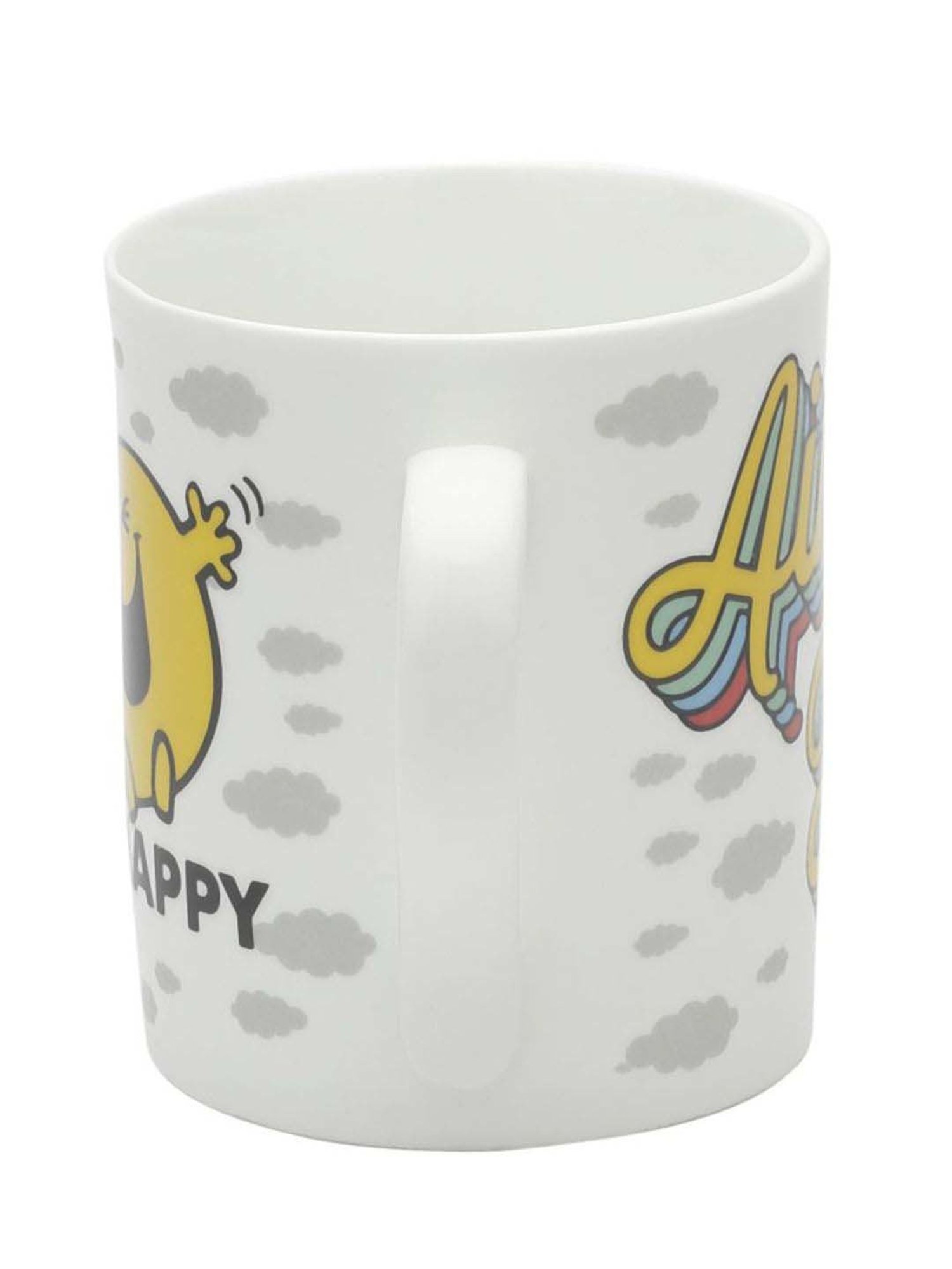 Clay Craft Multicolor Fine Ceramic Abstract Milk Mug 350 ml - 1 Pc