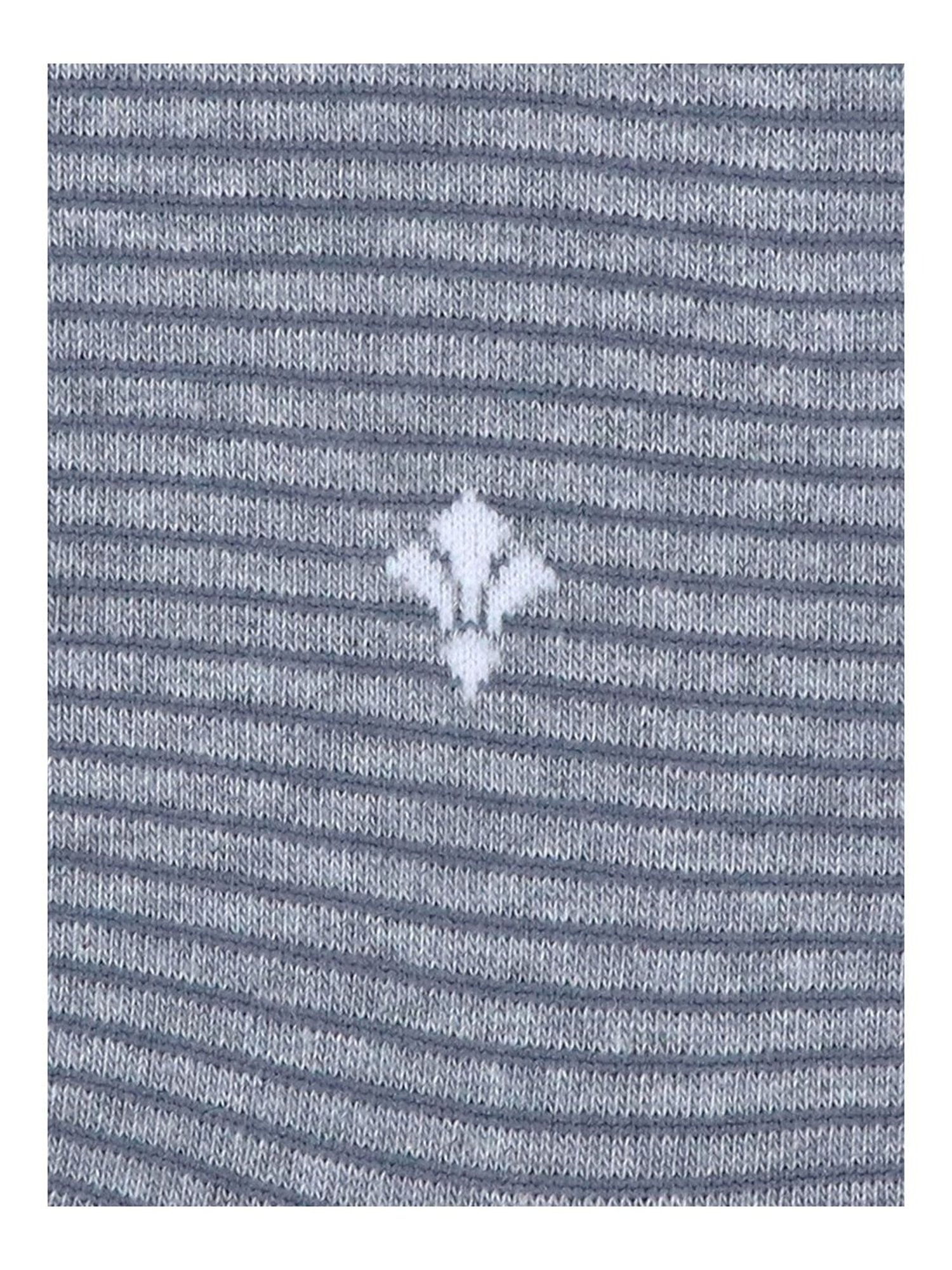 BALENZIA Cotton Striped Calf Length Socks (Pack Of 5)