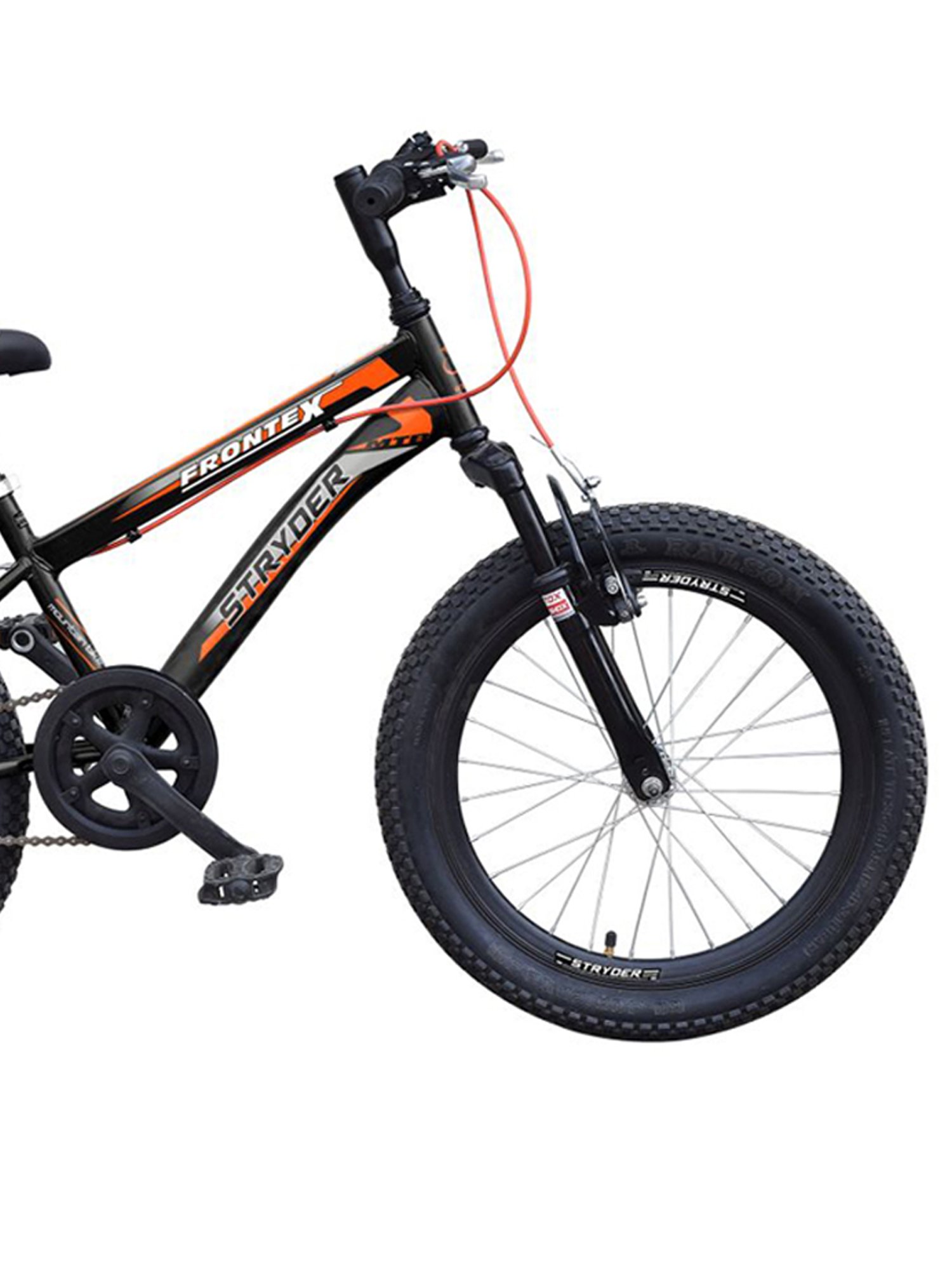 Stryder Matt Black Frontex Junior Bicycle (20 inch Wheel)