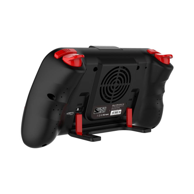 PUBG Fortnite Mobile Game Trigger, Megadream Phone Game Controller Game Grip Shoot Aim Trigger Gaming Joysticks Build in Cooling Fan and 2000mAh Power Bank for 4.5-6.5" Android iOS iPhone