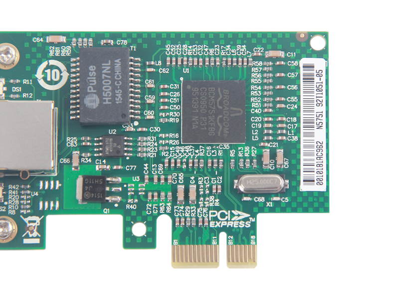 1G Gigabit CT Desktop PCI-e Network Adapter (NIC) for Intel 82574L Chip, Single Copper RJ45 Port, PCI-e X1, Compare to Intel EXPI9301CT / EXPI9301CTBLK