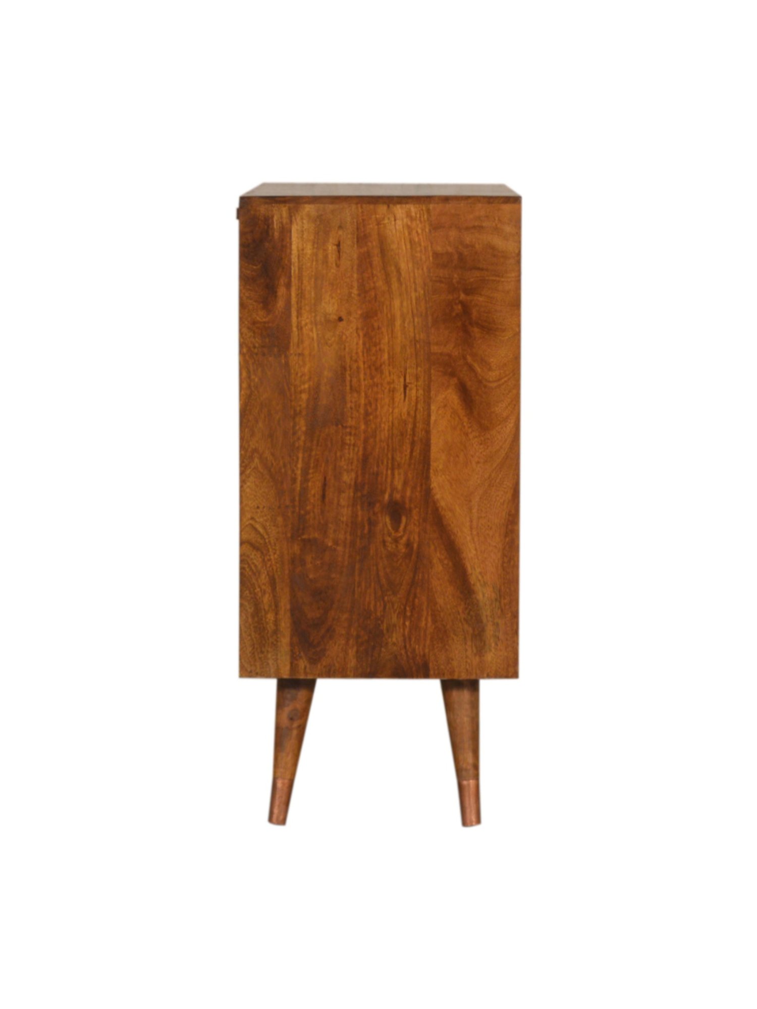 Artisan Furniture Manila Copper & Brown Wood Cabinet