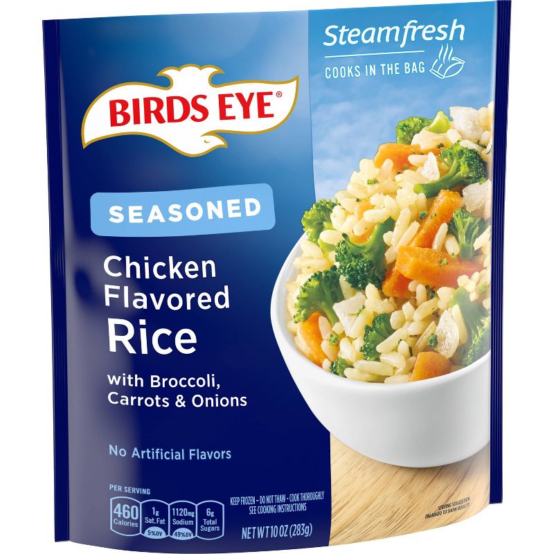 Birds Eye Frozen Chicken Flavored Rice with Broccoli-Carrots & Onions - 10oz