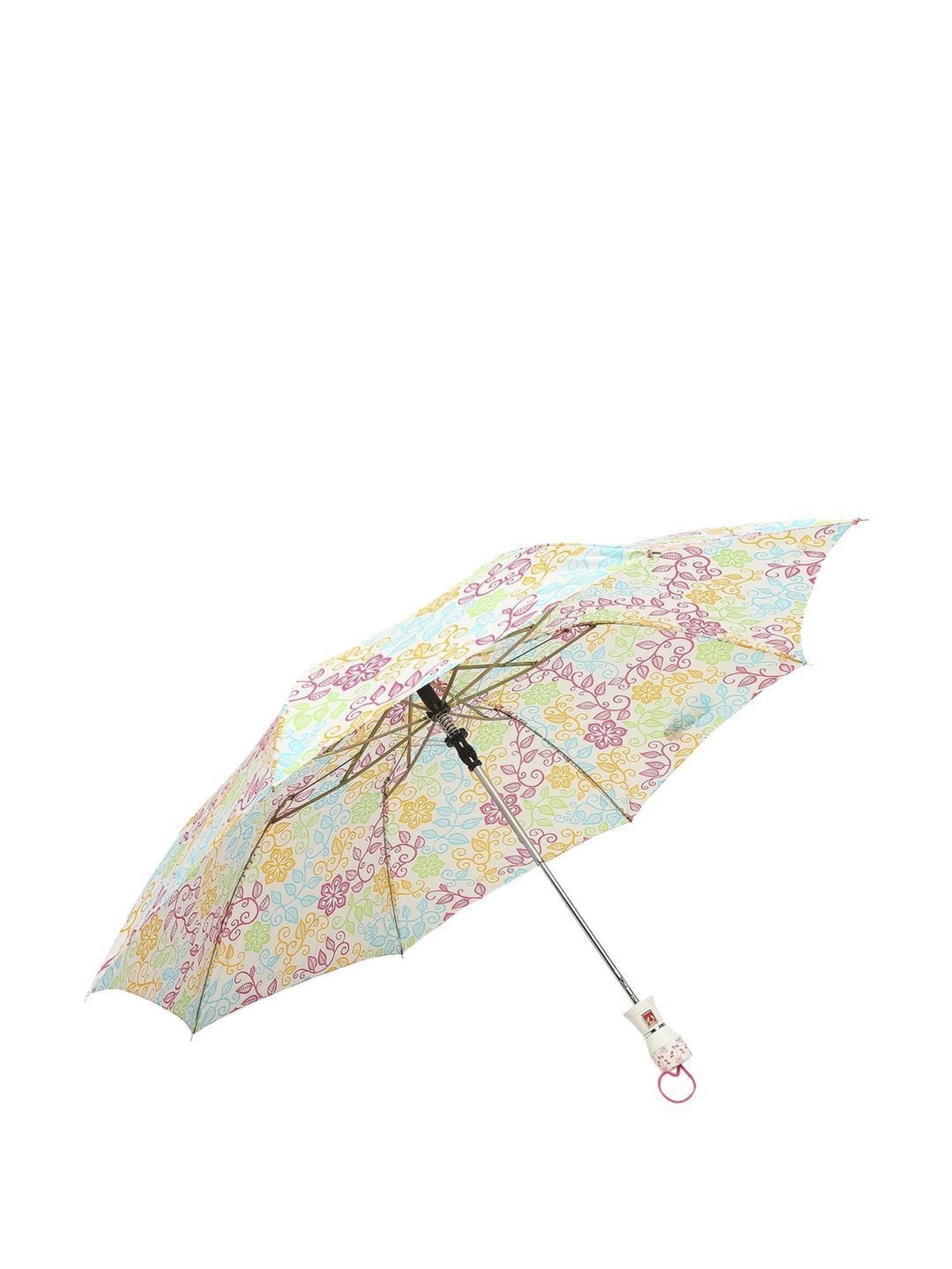 Citizen Multicolor Floral Free Size Umbrella