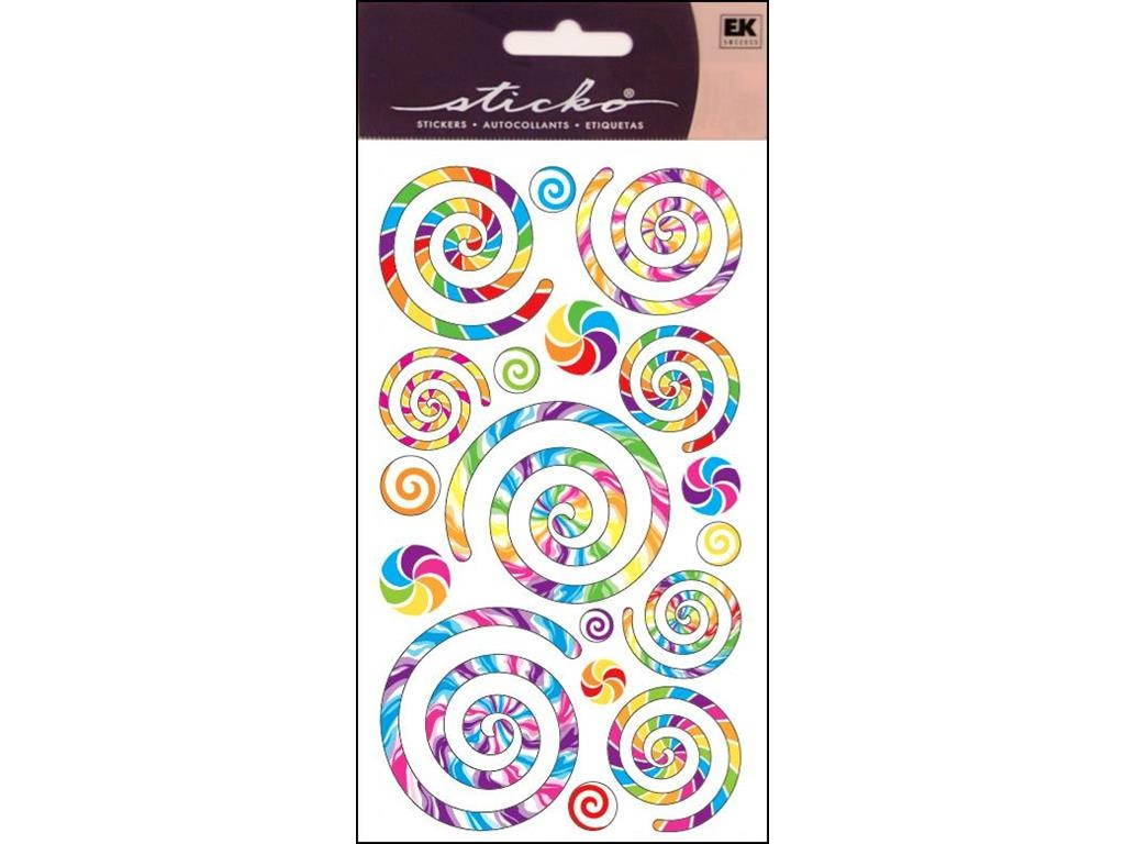 Sticko Classic Stickers-Swirls & Twirls