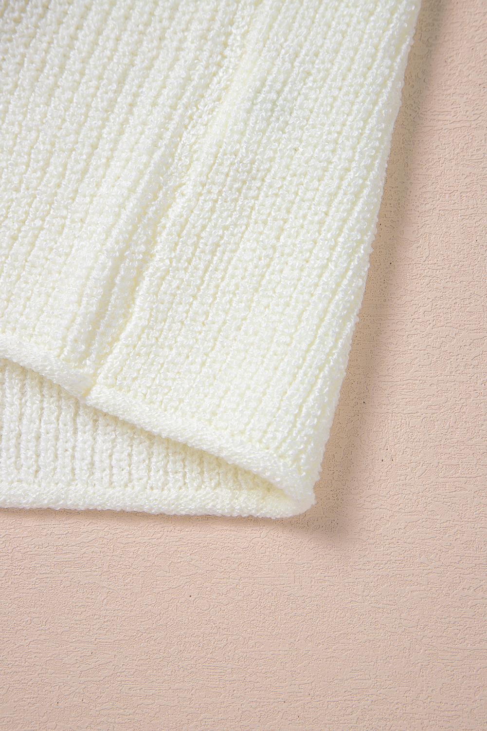 Black Plaid Casual Contrast Trim Knit Cardigan