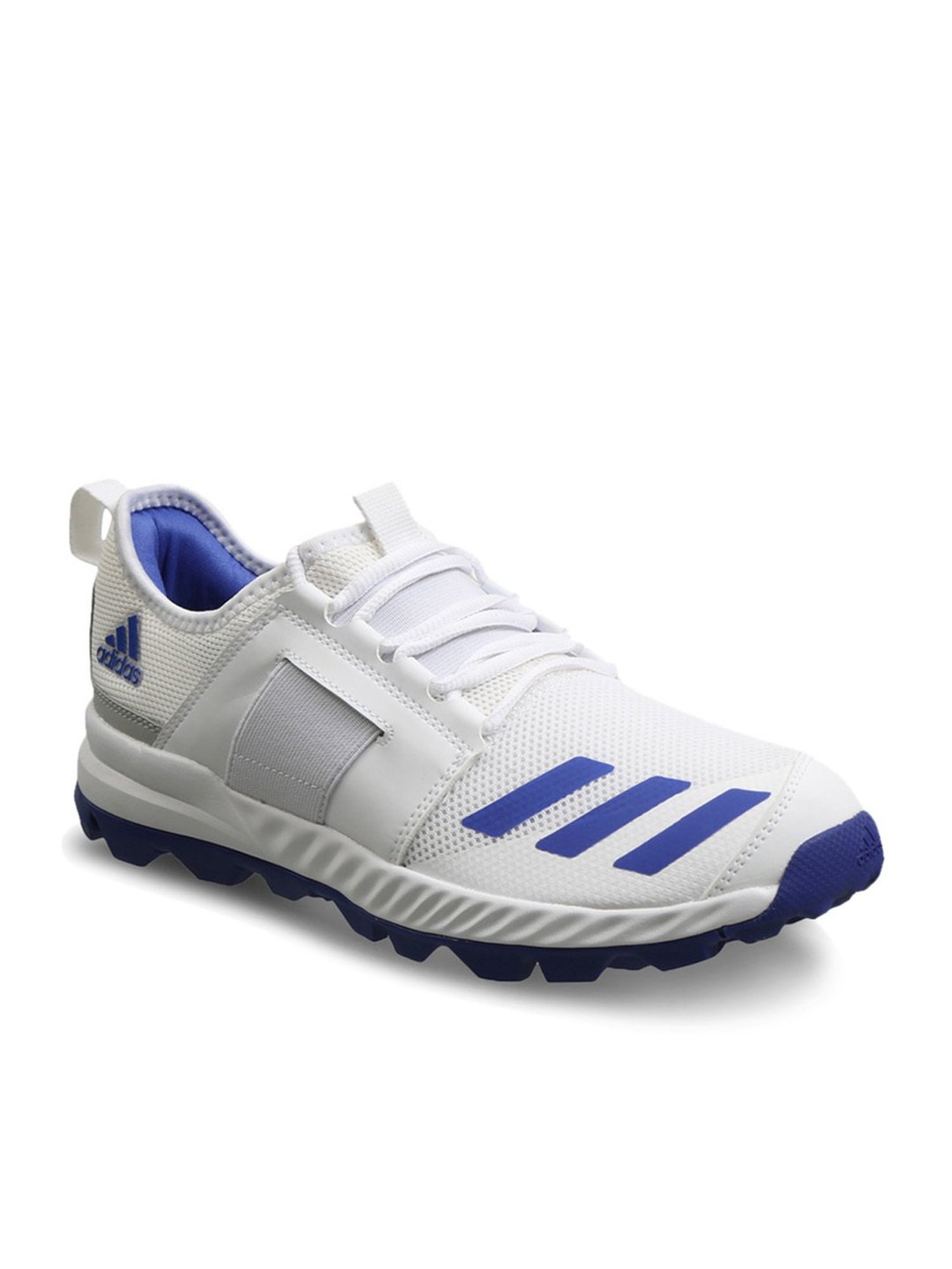 Adidas Men's Cricup 21 White Cricket Shoes