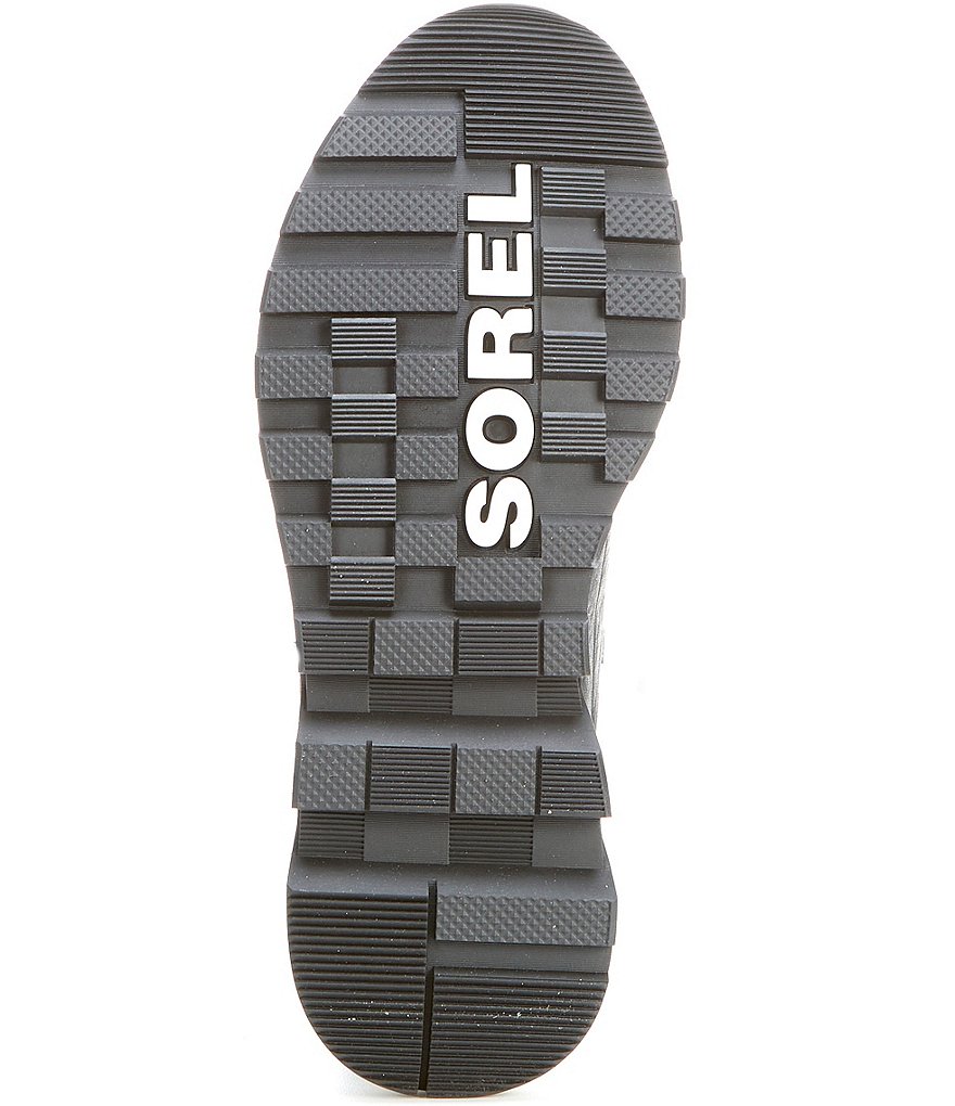 Sorel Men's Mac Hill Mid Leather Suede Lace-Up Waterproof Boots