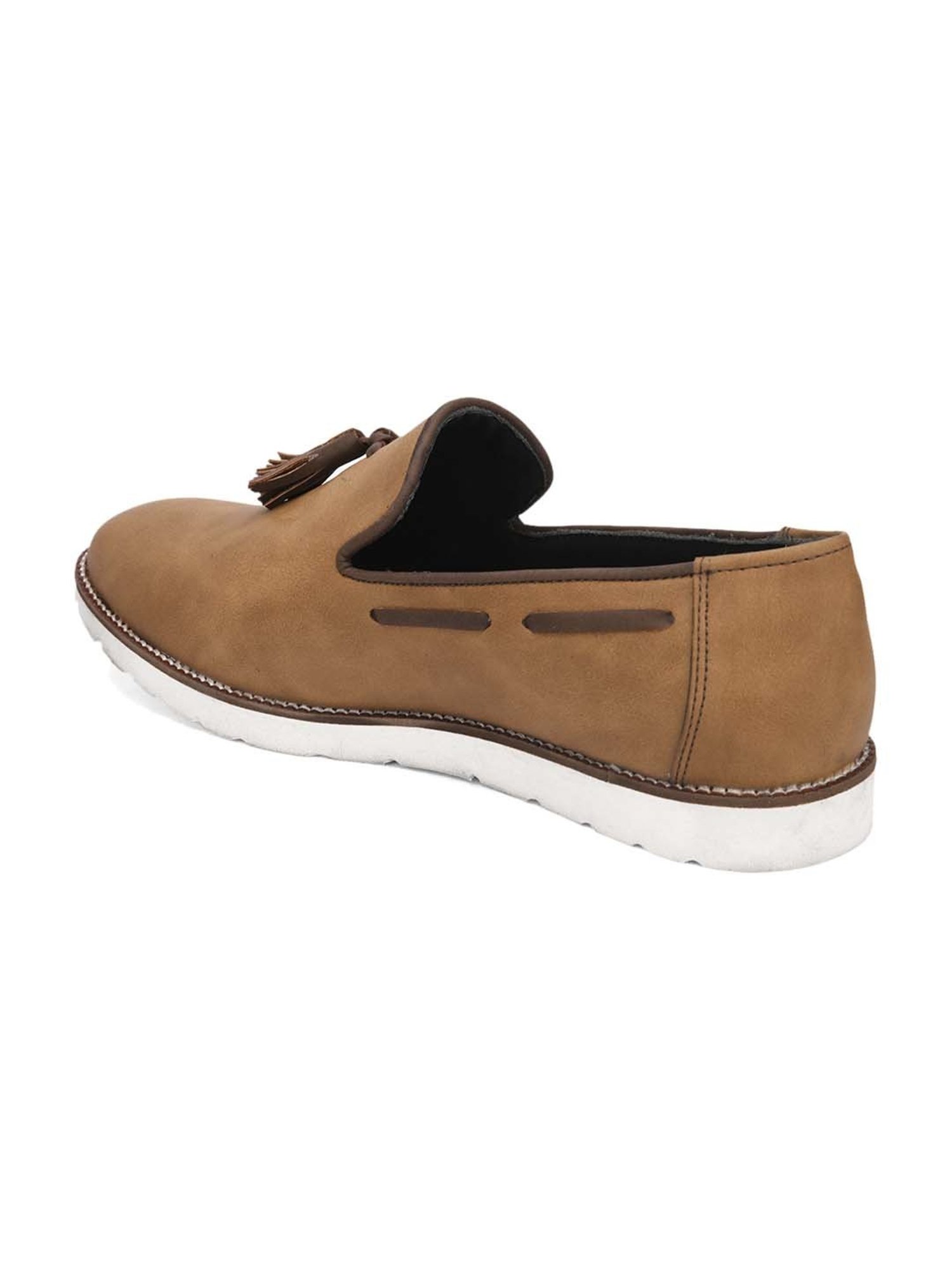 Hydes N Hues Men's Tan Boat Shoes