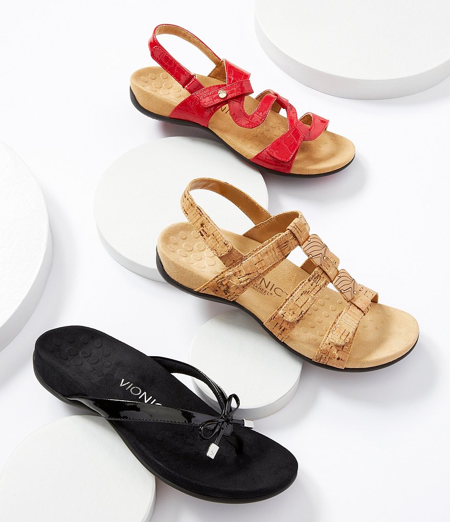 Vionic Amber Cork Sandals