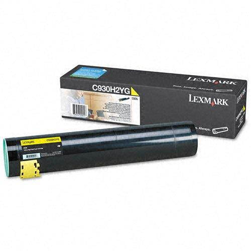 LEXC930H2YG - Lexmark High Yield Yellow Toner Cartridge