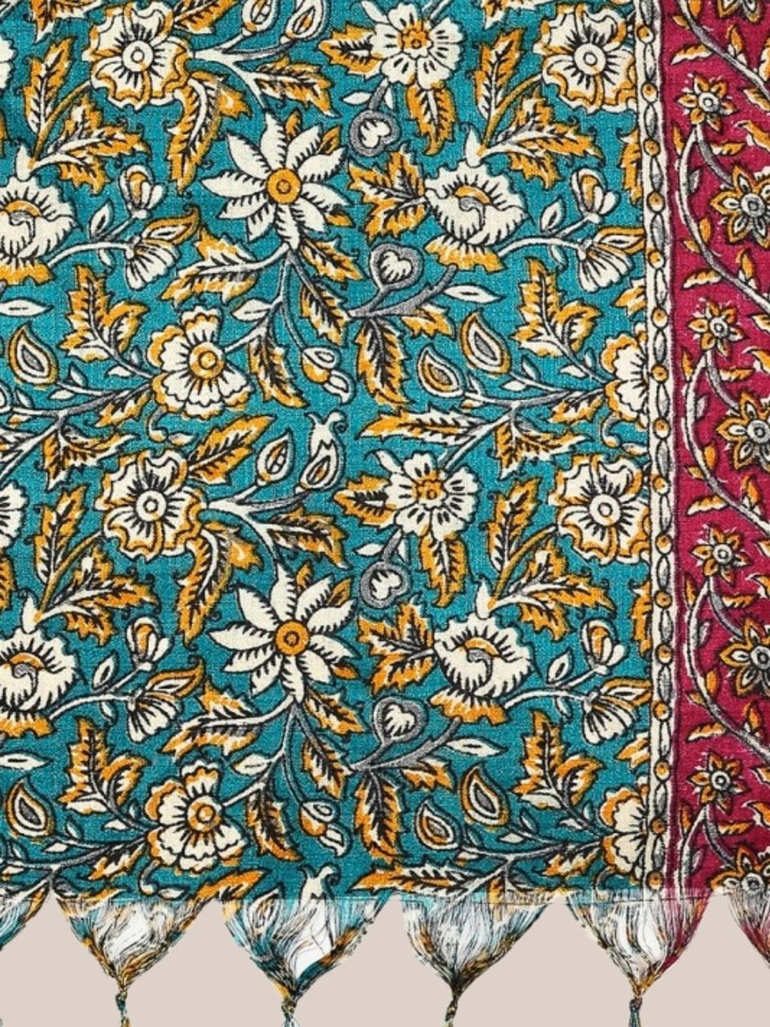 Stylum Red Plain Dupatta