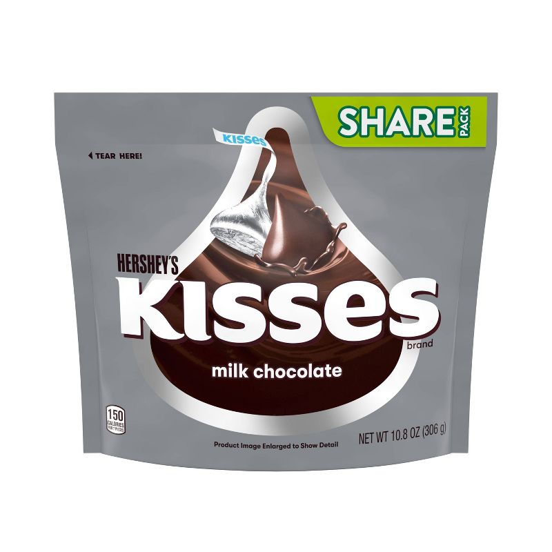 Hershey's Kisses Milk Chocolate Candy - 10.8oz