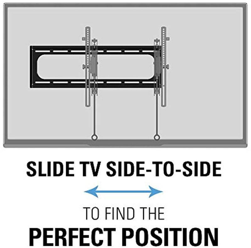 SANUS VLT6-B1 Advanced Tilt Premium TV Wall Mount for 46-90" Displays