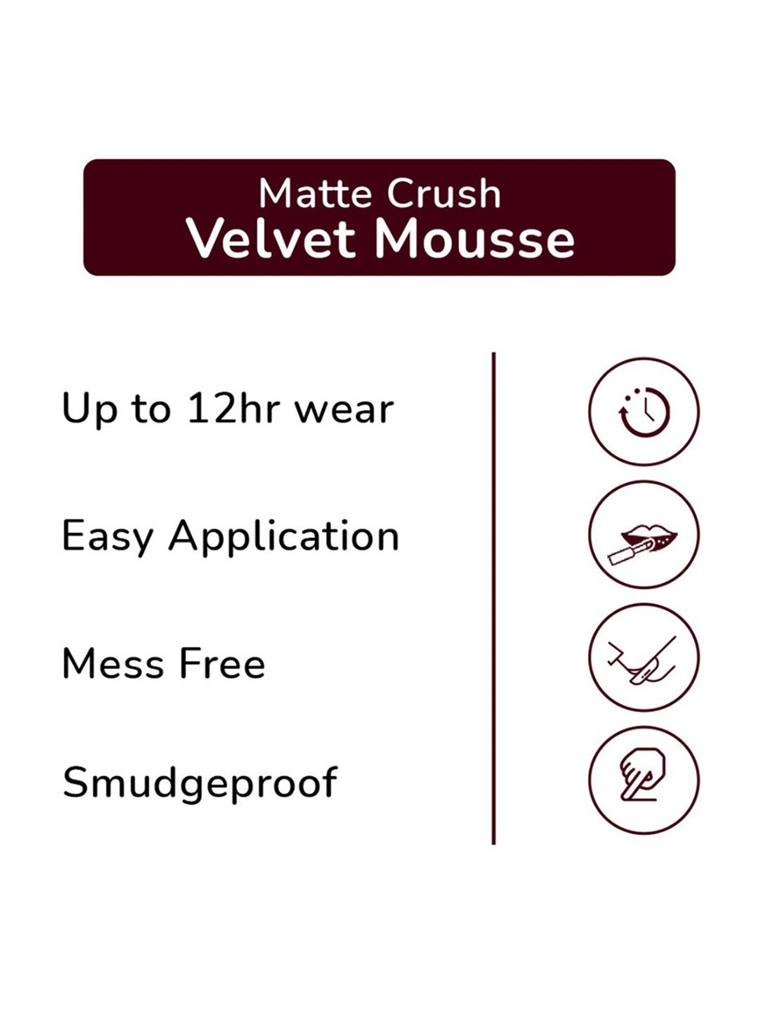 Matt Look Velvet Smooth Non Transfer Lipstick 17 Passionate Pink - 2 gm