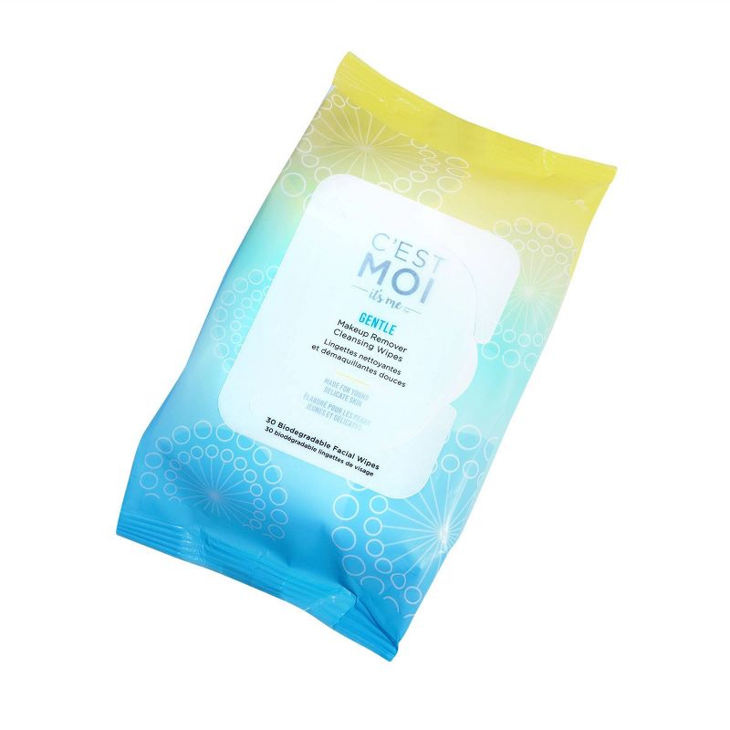 C'est Moi Gentle Makeup Remover Cleansing Wipes - 30ct