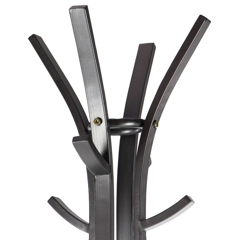 Modern Iron Coat Rack Silver - Olivia & May