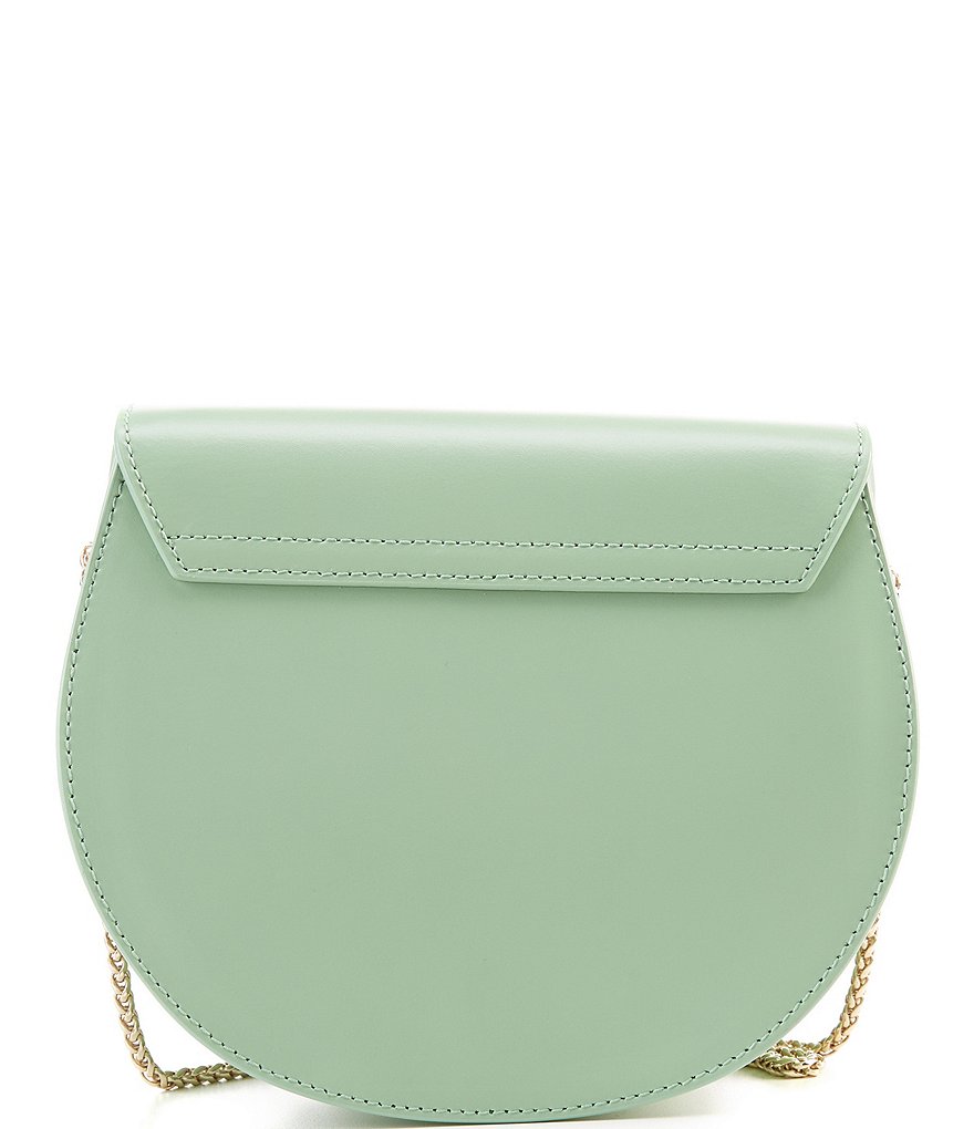 Furla Metropolis Leather Round Mini Crossbody Bag