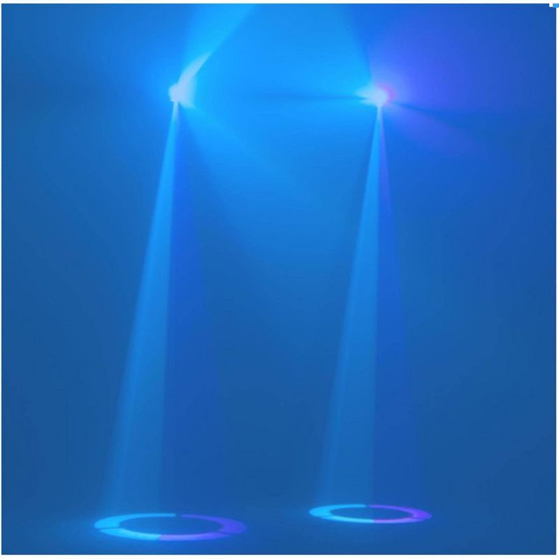 (2) AMERICAN DJ Inno Pocket Roll LED Mini Barrel Mirrored Scannner Effect Lights