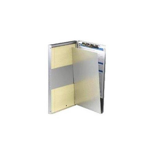 Letter-Size Portable Desktop with Steel Low Profile Clip, Polypropylene, Black