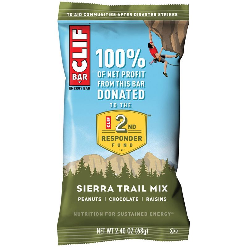 CLIF Bar Sierra Trail Mix Energy Bars - 6ct