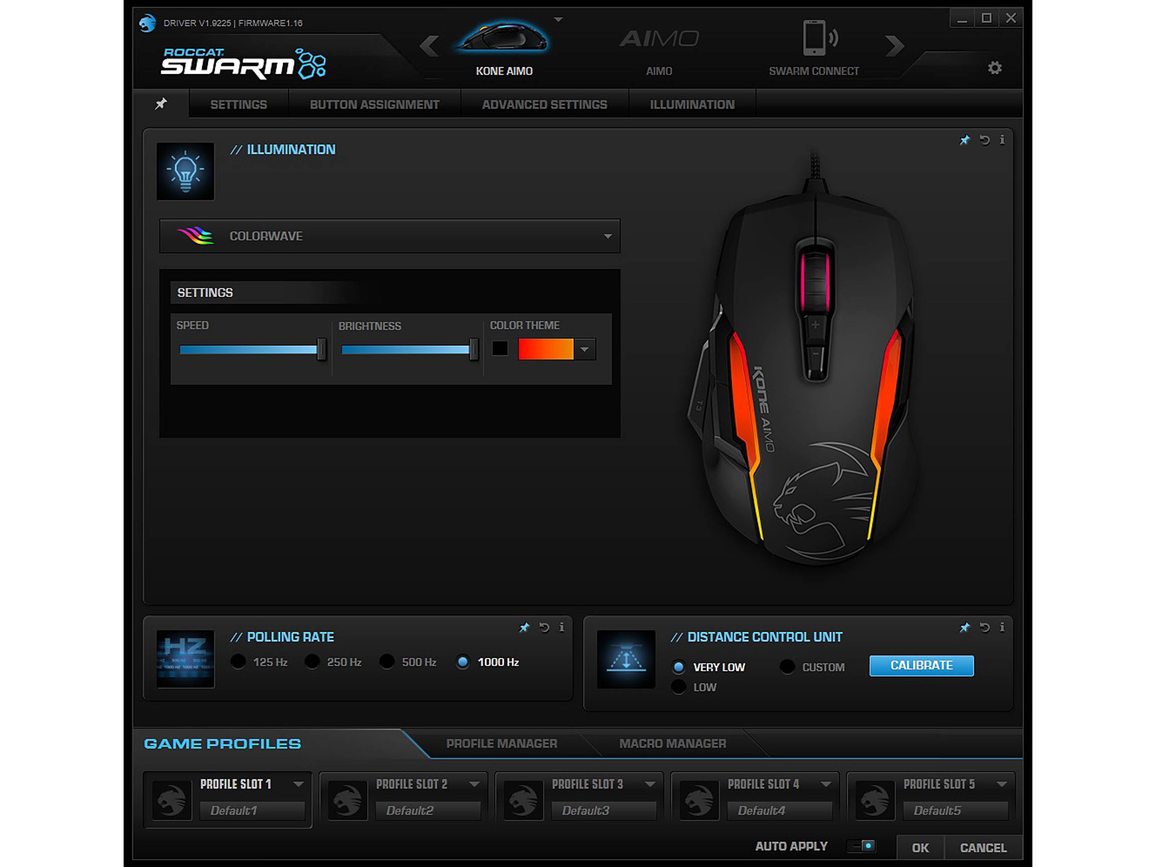 ROCCAT Kone AIMO ROC-11-815-WE White Wired Optical Gaming Mouse