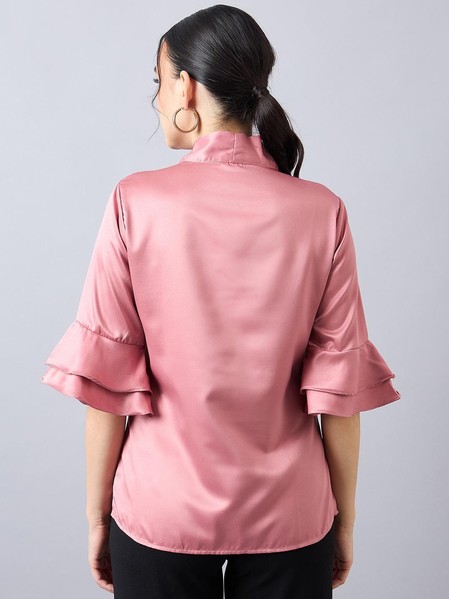 Style Quotient Pink Regular Fit Top