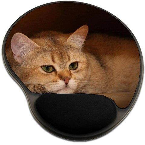 Cute Cat Mousepad Base with Wrist Support Mouse Pad Great Gift Idea