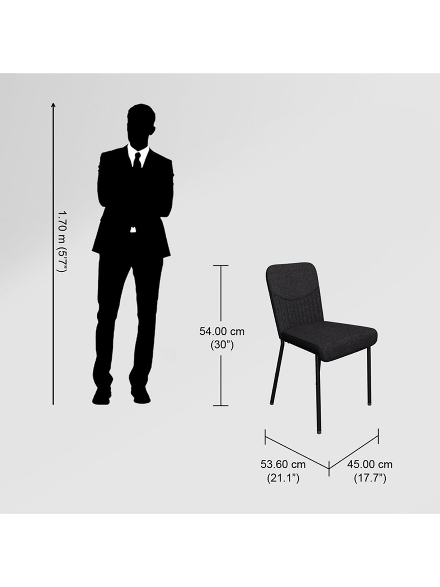 Durian Elanor Modern Brown & Beige Premium Leatherette Dining Chair