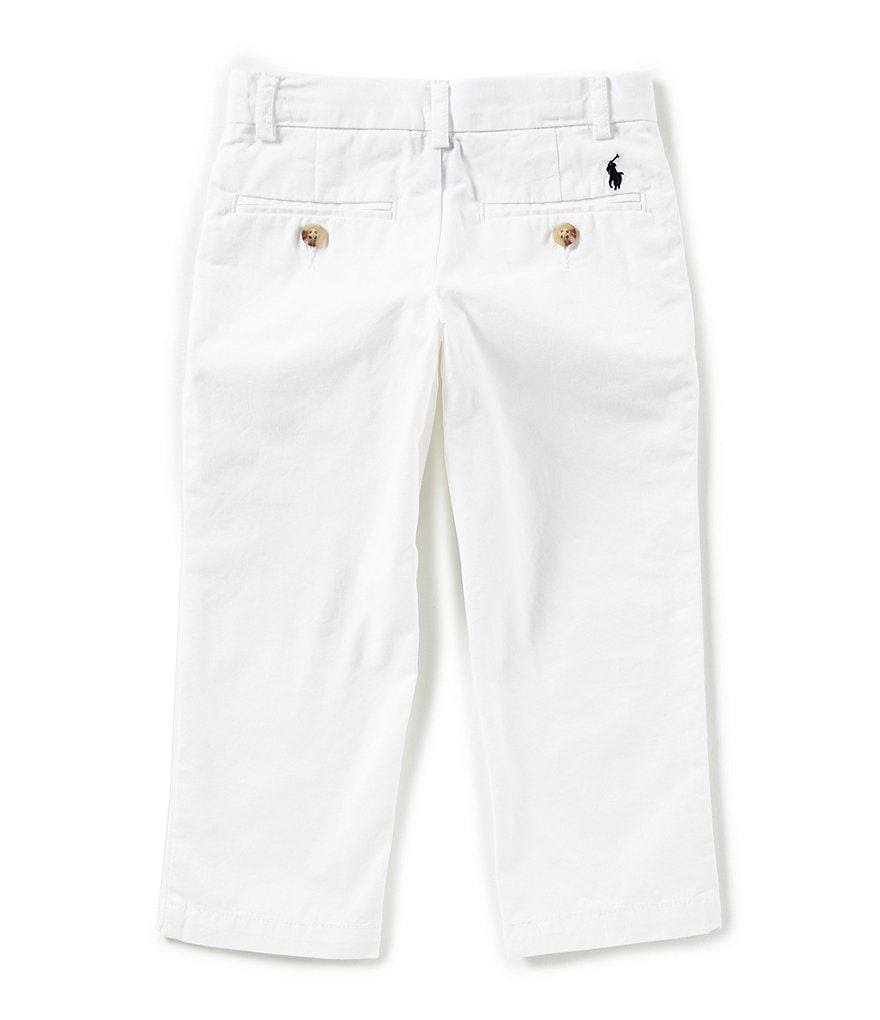 Polo Ralph Lauren Little Boys 2T-7 Suffield Flat-Front Chino Pants