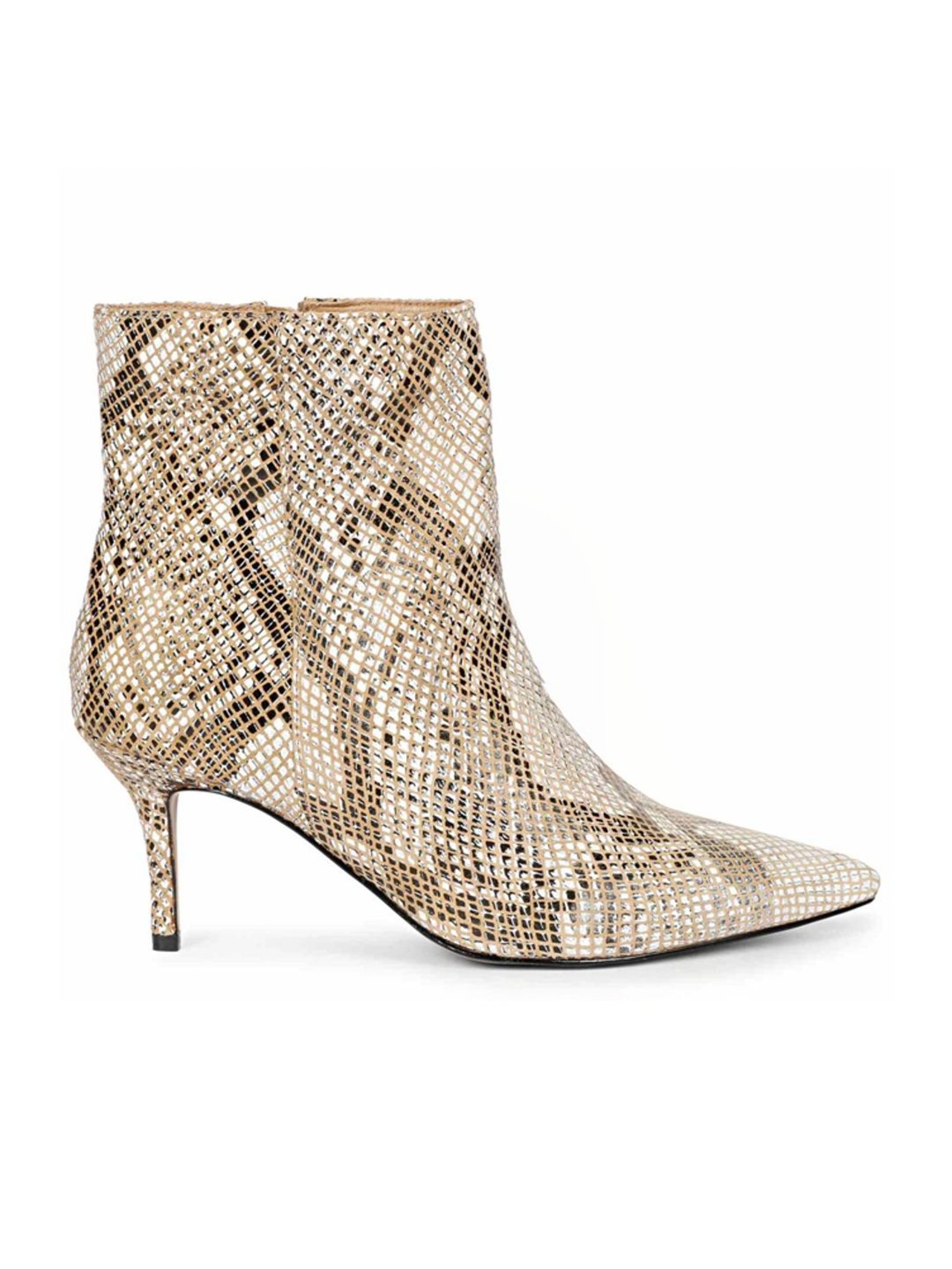 Saint G Women's Lottie Brown Stiletto Booties