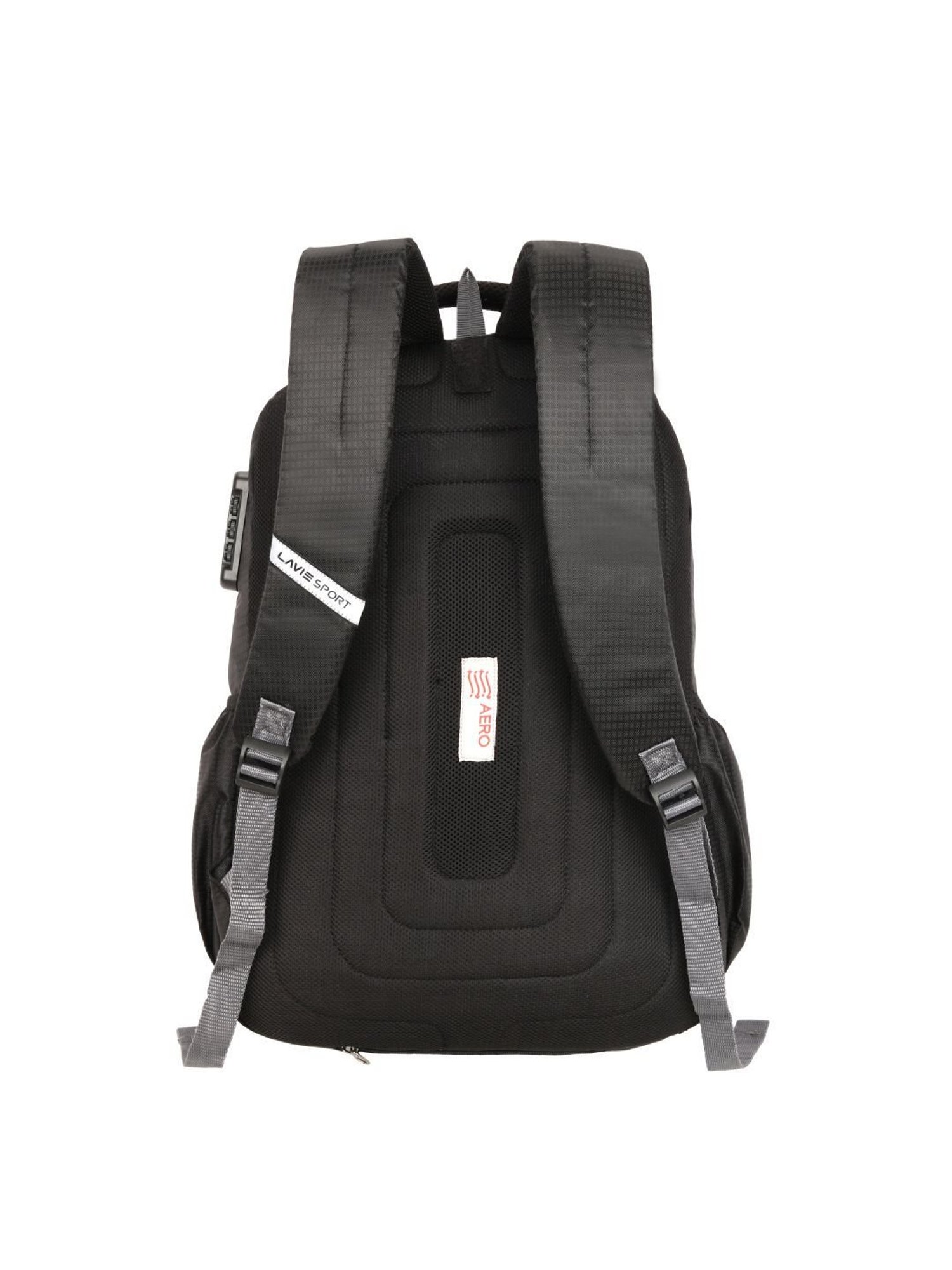 LAVIE SPORT Black Solid Laptop Backpack