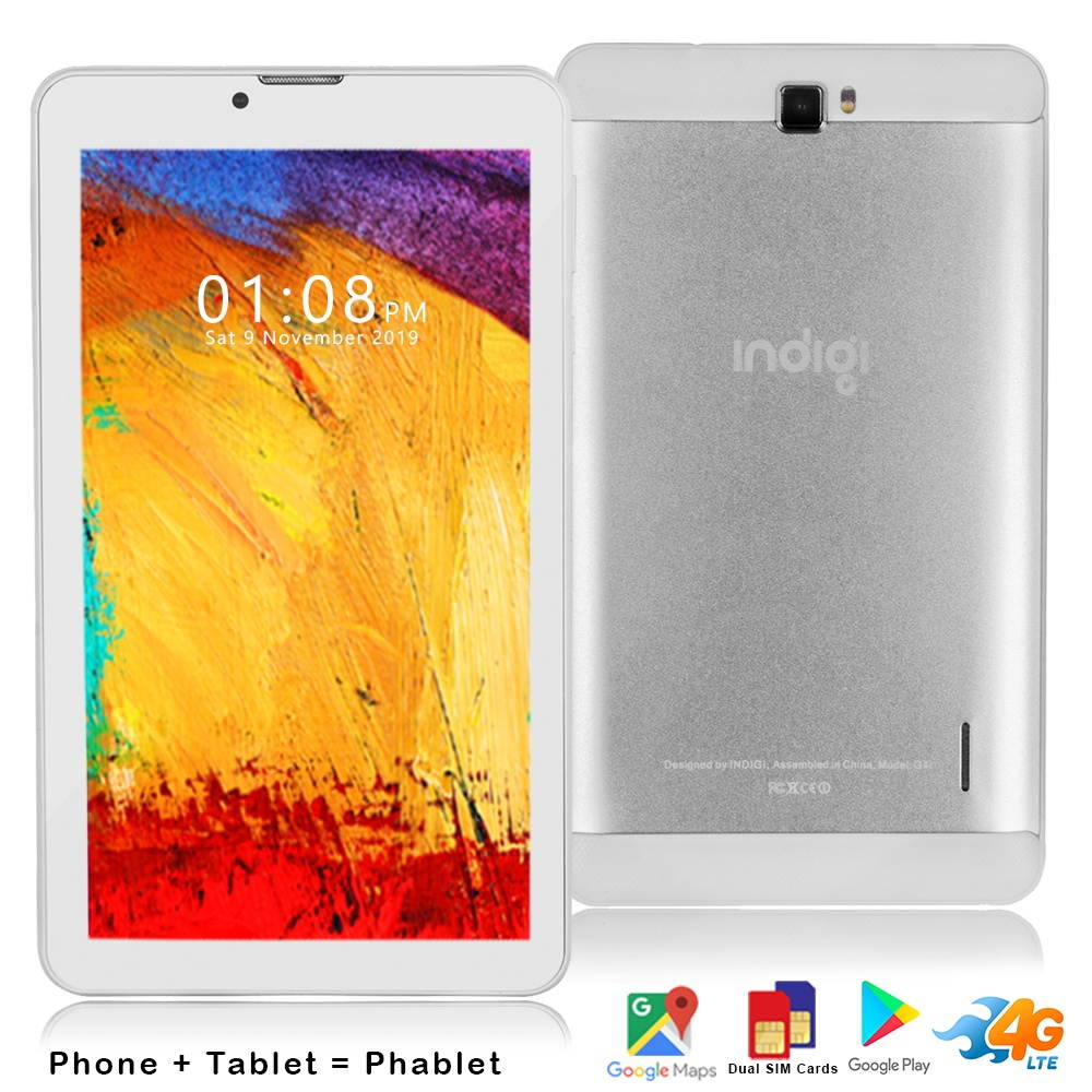 Indigi&reg; GREY 2-in-1 Phablet 7.0in 3G SmartPhone Android 4.4 Tablet PC ATT TMobile Straightalk Unlocked!