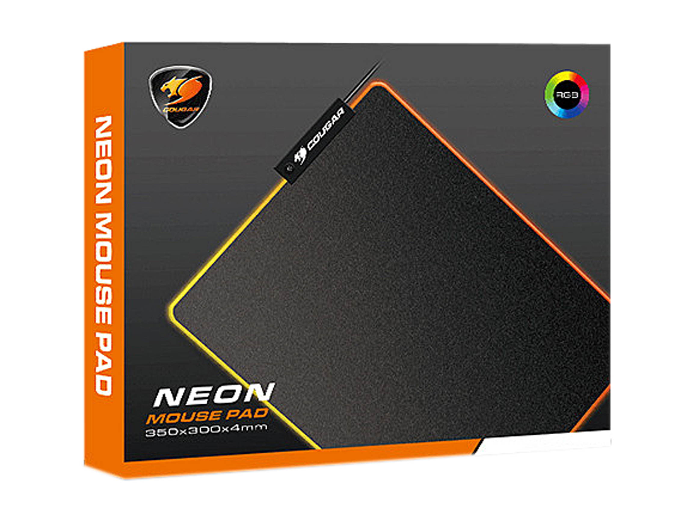 COUGAR 3MNEOMST.0001 NEON RGB Gaming Mouse Pad