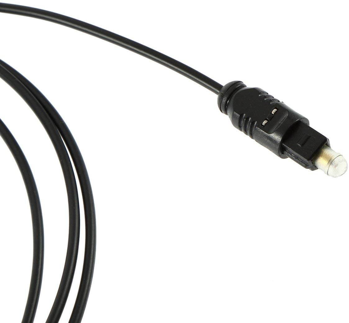Kiminors 1.5M Universal Digital Optical Audio Optic Fiber Cable Cord Toslink Connect Cabo Kabel for PS2 PS3 TV HDVD