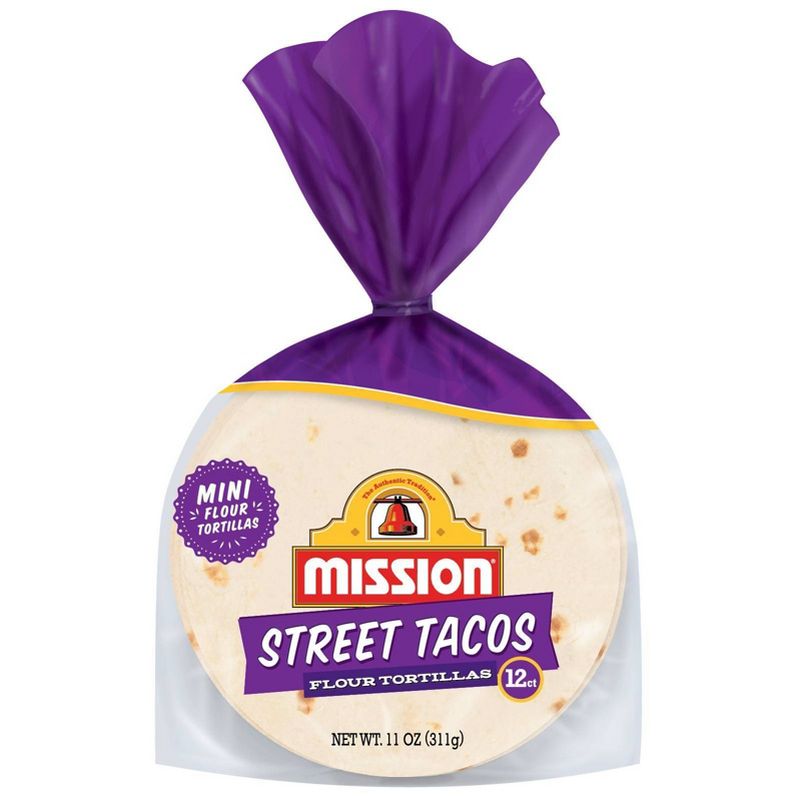 Mission Stree Taco Flour Tortillas - 11oz/12ct